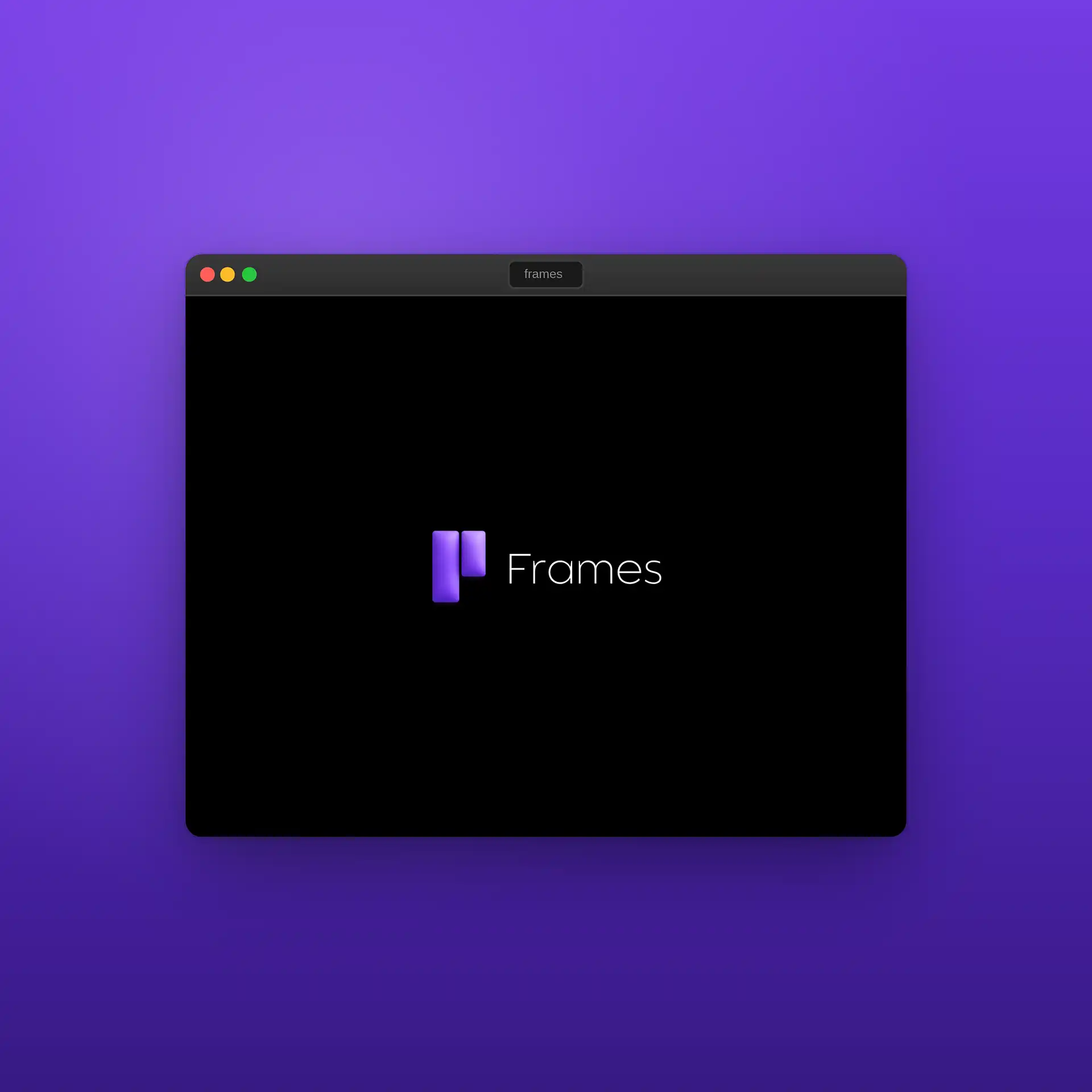 Browser frame marketing visual