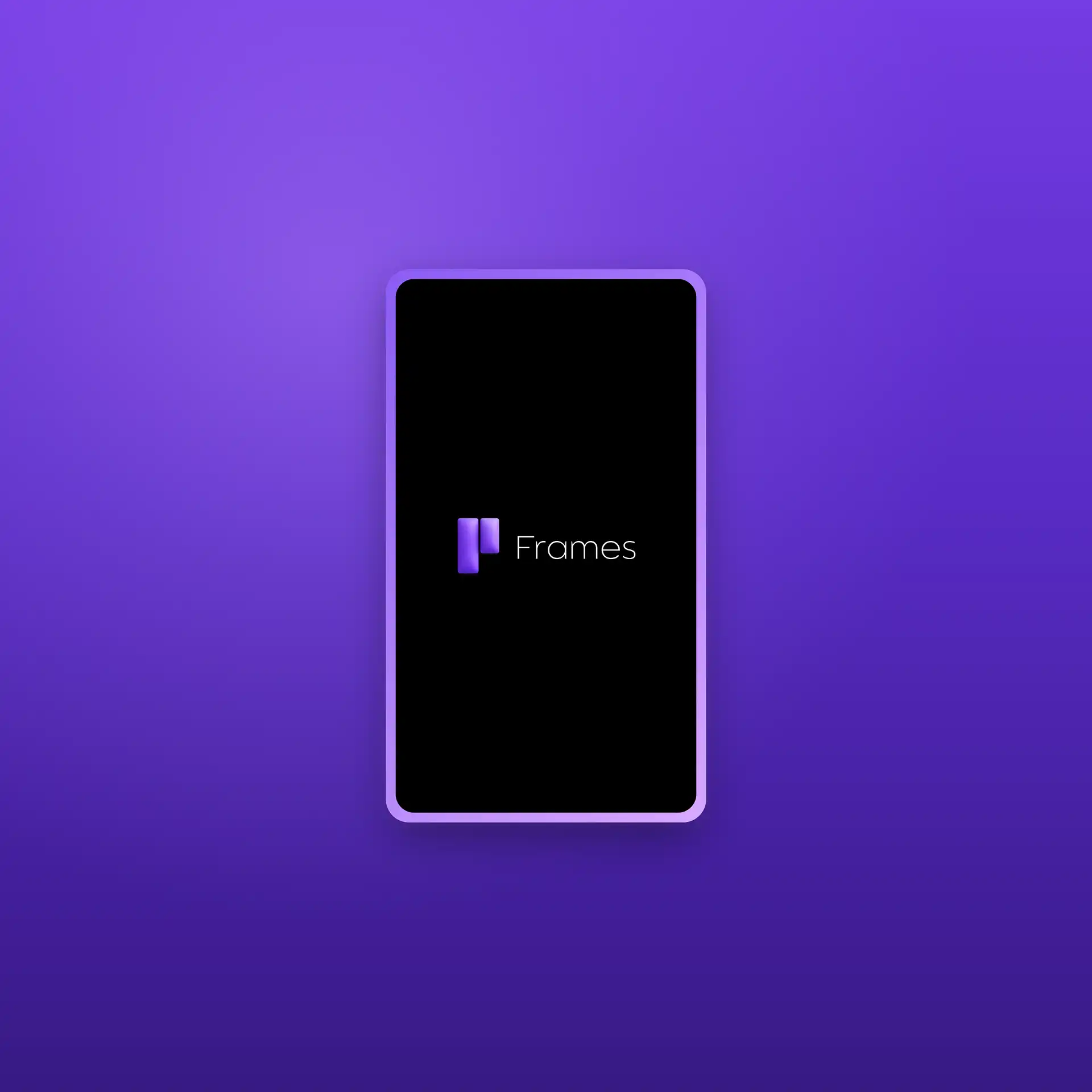 Gradient border marketing visual