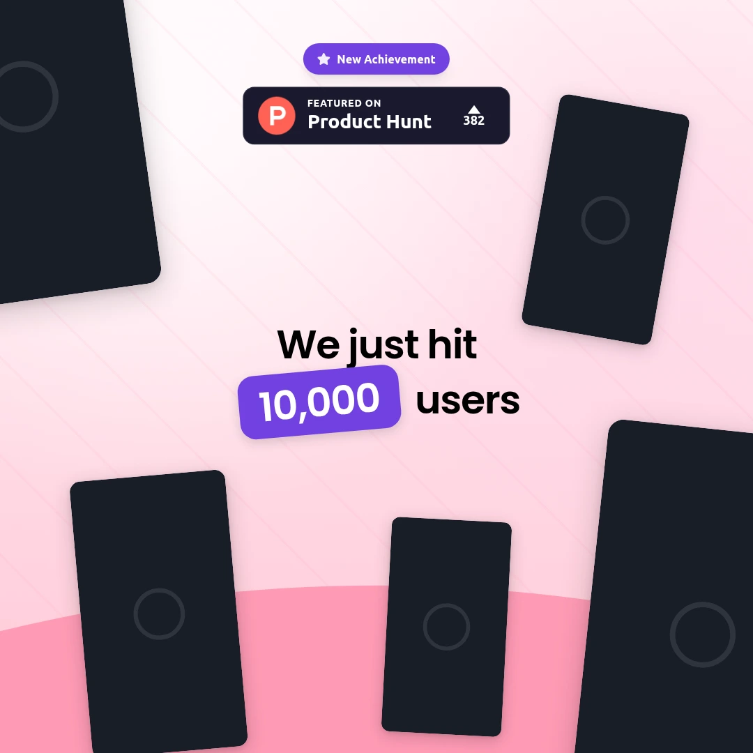 Milestone Celebration template preview