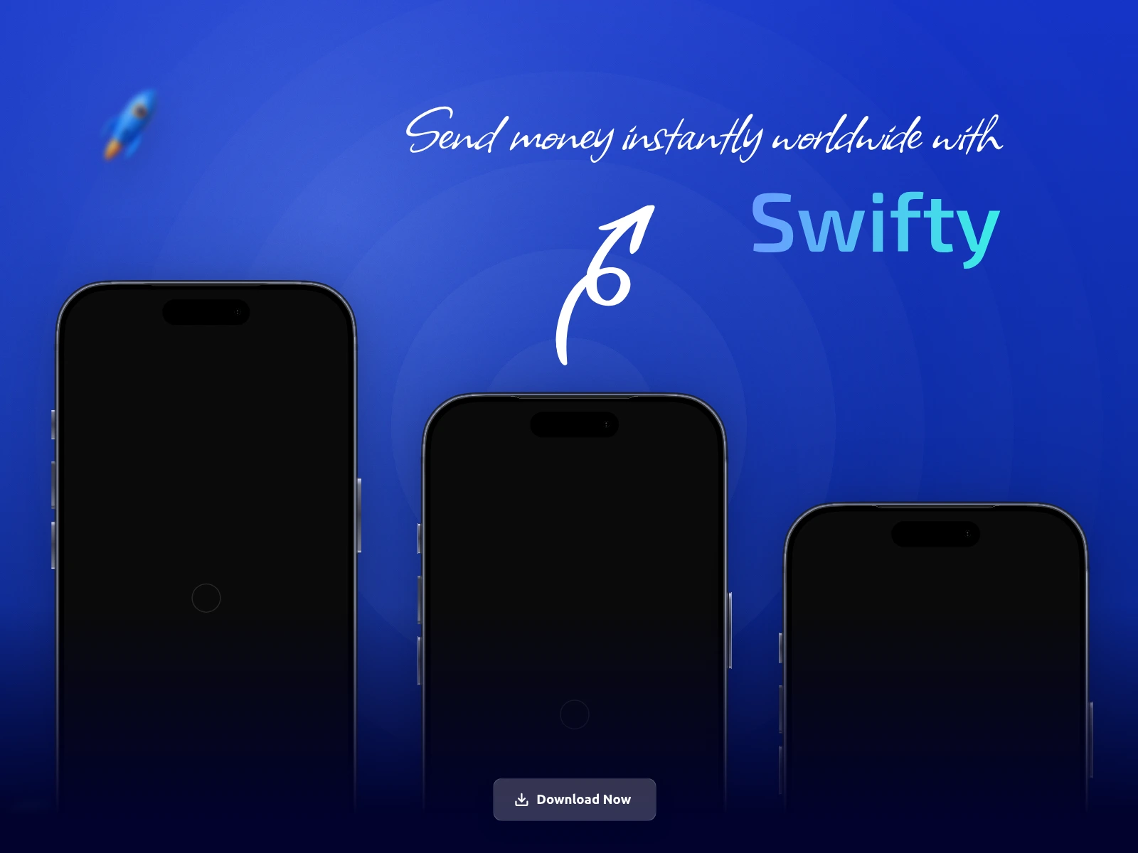 Fintech Launch template preview